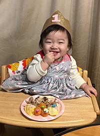 ともみ先生の“ハッピー子育てライフ”第９回　娘の１歳の誕生日